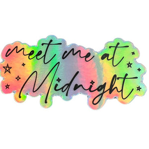 Meet Me At Midnight Sticker