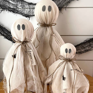 Rustic Halloween Ghost