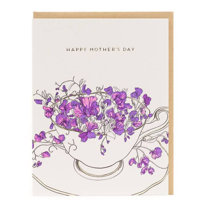 Mom Teacup Card