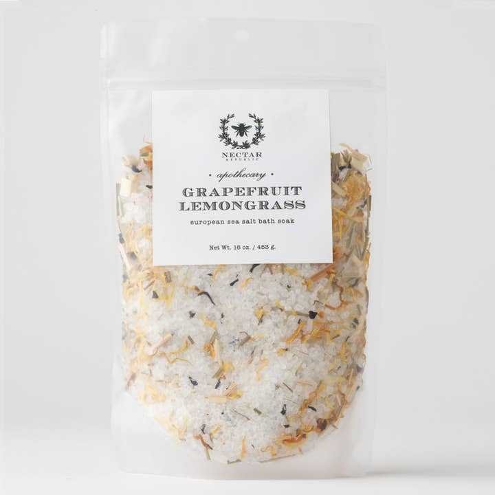 Grapefruit Lemongrass Bath Soak Pouch