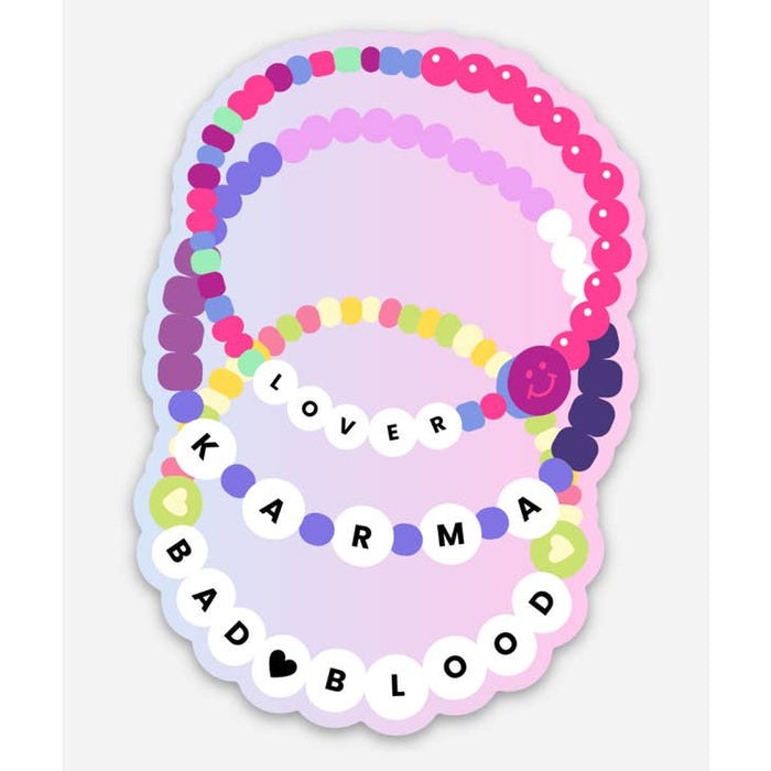 Taylor Friendship Bracelet Sticker