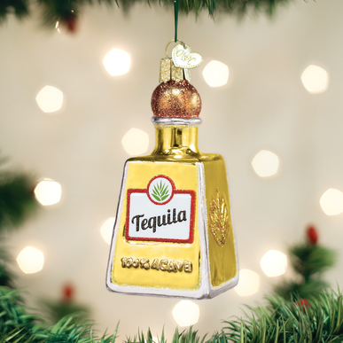 Tequila Bottle Ornament